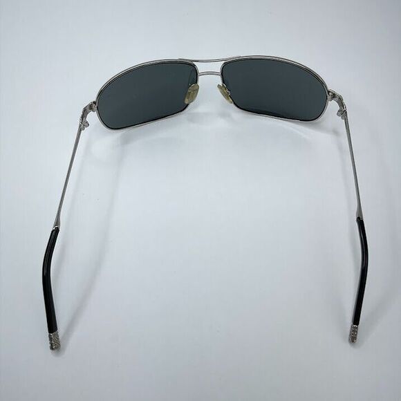 Miu Miu Sunglasses Silver Aviator SMU 56H  61 14 120 Frames Only - Picture 5 of 11